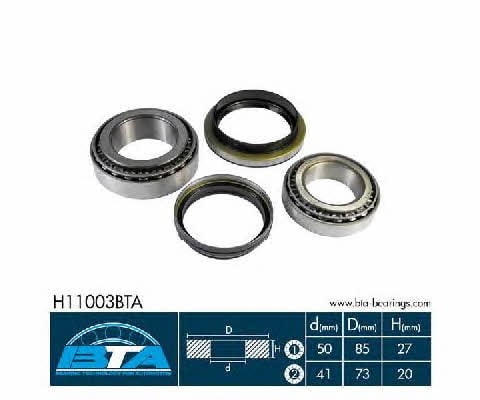 BTA H11003BTA Front Wheel Bearing Kit H11003BTA: Buy near me in Poland at 2407.PL - Good price!