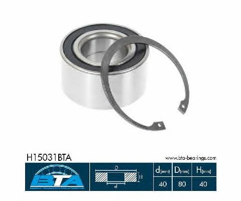 BTA H15031BTA Wheel bearing kit H15031BTA: Buy near me in Poland at 2407.PL - Good price!