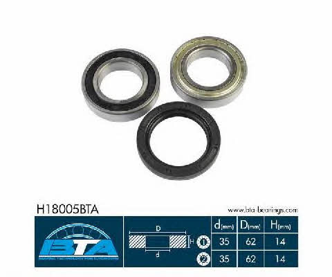 BTA H18005BTA Wheel bearing kit H18005BTA: Buy near me in Poland at 2407.PL - Good price!