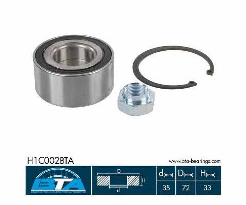 BTA H1C002BTA Wheel bearing kit H1C002BTA: Buy near me at 2407.PL in Poland at an Affordable price!