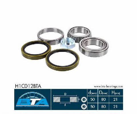 BTA H1C012BTA Wheel bearing kit H1C012BTA: Buy near me in Poland at 2407.PL - Good price!