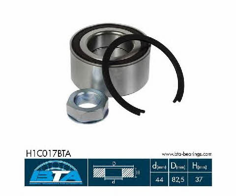 BTA H1C017BTA Wheel hub bearing H1C017BTA: Buy near me in Poland at 2407.PL - Good price!