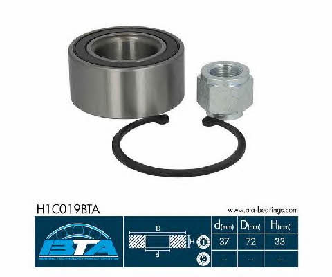 BTA H1C019BTA Wheel bearing kit H1C019BTA: Buy near me in Poland at 2407.PL - Good price!