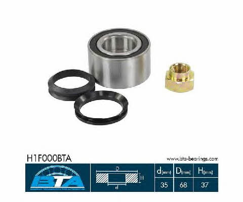 BTA H1F000BTA Wheel bearing kit H1F000BTA: Buy near me in Poland at 2407.PL - Good price!