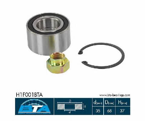 BTA H1F001BTA Wheel bearing kit H1F001BTA: Buy near me in Poland at 2407.PL - Good price!
