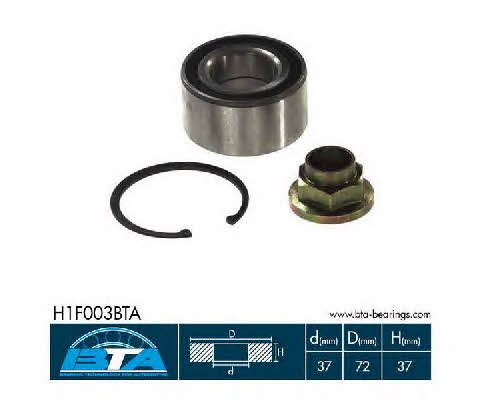 BTA H1F003BTA Wheel bearing kit H1F003BTA: Buy near me in Poland at 2407.PL - Good price!