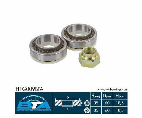 BTA H1G009BTA Wheel bearing kit H1G009BTA: Buy near me in Poland at 2407.PL - Good price!