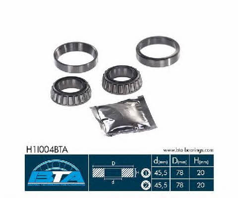 BTA H1I004BTA Wheel bearing kit H1I004BTA: Buy near me in Poland at 2407.PL - Good price!