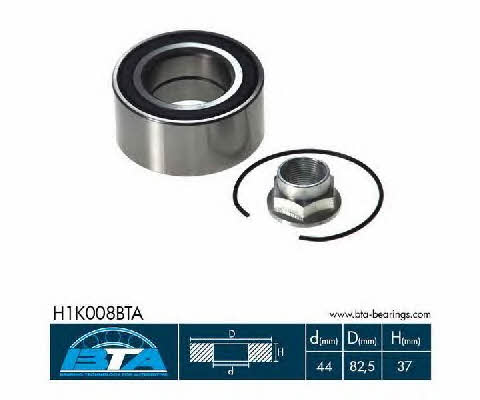 BTA H1K008BTA Wheel bearing kit H1K008BTA: Buy near me in Poland at 2407.PL - Good price!