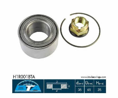 Front Wheel Bearing Kit BTA H1R001BTA