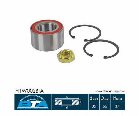 Wheel bearing kit BTA H1W002BTA