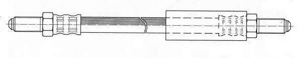 CEF 510382 Brake Hose 510382: Buy near me in Poland at 2407.PL - Good price!