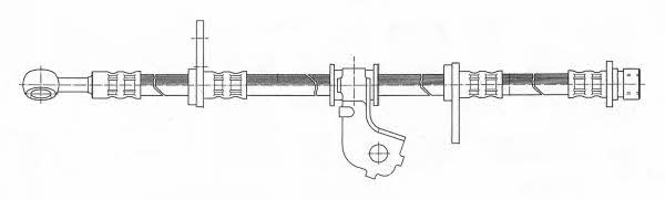 CEF 511445 Brake Hose 511445: Buy near me in Poland at 2407.PL - Good price!