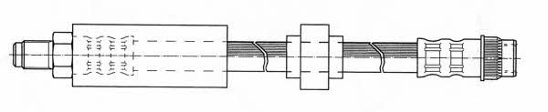 CEF 511536 Brake Hose 511536: Buy near me in Poland at 2407.PL - Good price!