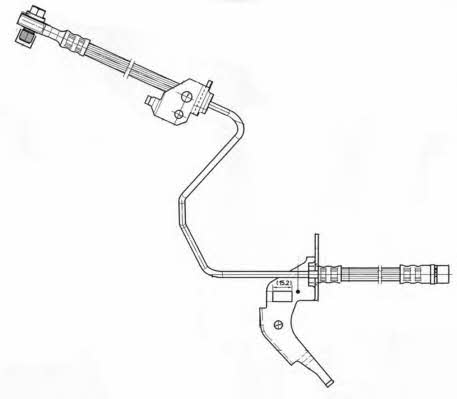 CEF 512281 Brake Hose 512281: Buy near me in Poland at 2407.PL - Good price!