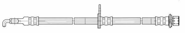 CEF 512449 Brake Hose 512449: Buy near me in Poland at 2407.PL - Good price!