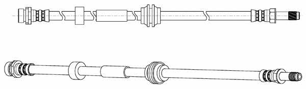 CEF 512596 Bremsschlauch 512596: Kaufen Sie zu einem guten Preis in Polen bei 2407.PL!