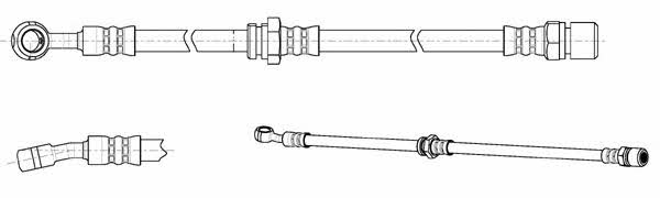 CEF 512602 Brake Hose 512602: Buy near me in Poland at 2407.PL - Good price!