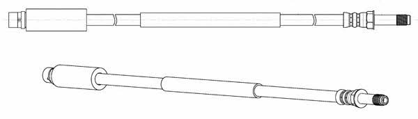 CEF 512821 Przewód hamulcowy elastyczny 512821: Dobra cena w Polsce na 2407.PL - Kup Teraz!