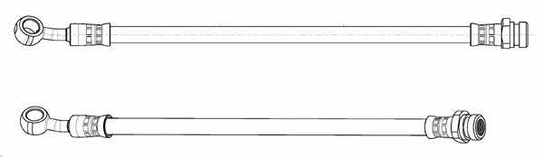 CEF 512901 Гальмівний шланг 512901: Приваблива ціна - Купити у Польщі на 2407.PL!