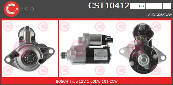 Casco CST10412GS Starter CST10412GS: Buy near me in Poland at 2407.PL - Good price!