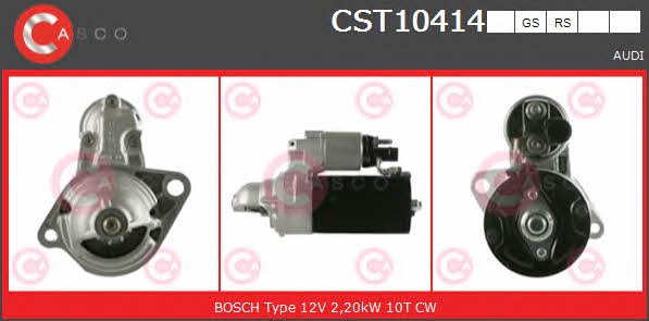 Casco CST10414GS Starter CST10414GS: Buy near me in Poland at 2407.PL - Good price!