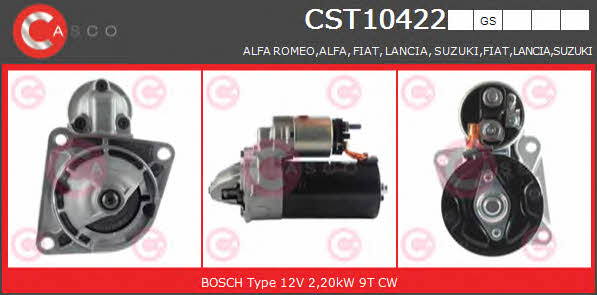Casco CST10422GS Стартер CST10422GS: Отличная цена - Купить в Польше на 2407.PL!