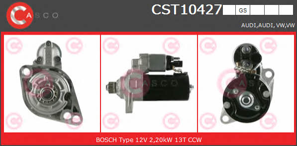 Casco CST10427GS Starter CST10427GS: Buy near me at 2407.PL in Poland at an Affordable price!