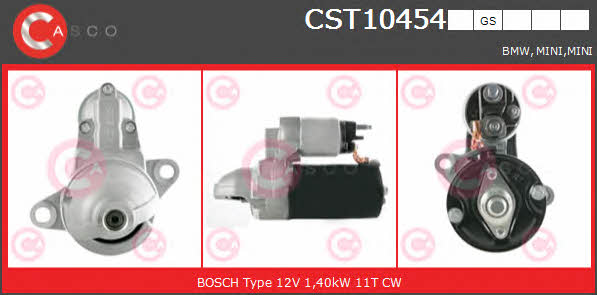 Casco CST10454GS Стартер CST10454GS: Отличная цена - Купить в Польше на 2407.PL!