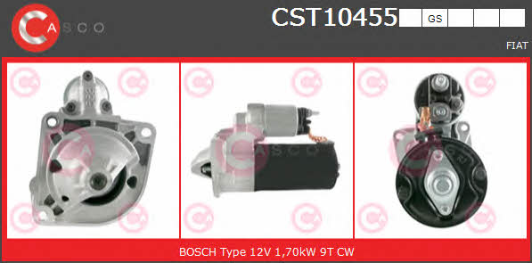 Casco CST10455GS Стартер CST10455GS: Отличная цена - Купить в Польше на 2407.PL!