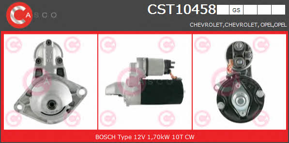 Casco CST10458GS Starter CST10458GS: Buy near me in Poland at 2407.PL - Good price!