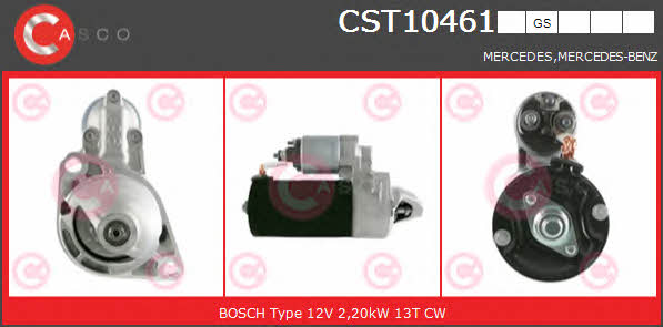 Casco CST10461GS Стартер CST10461GS: Отличная цена - Купить в Польше на 2407.PL!