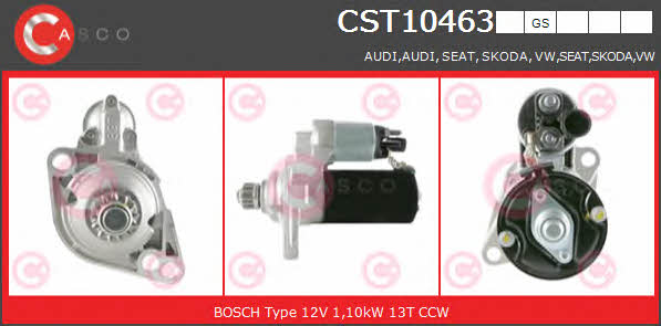 Casco CST10463GS Starter CST10463GS: Buy near me in Poland at 2407.PL - Good price!
