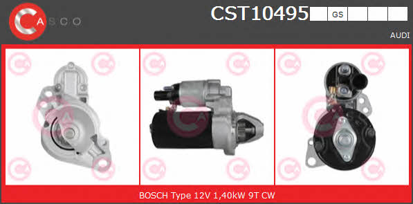 Casco CST10495GS Starter CST10495GS: Buy near me in Poland at 2407.PL - Good price!