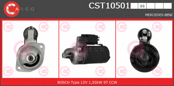 Casco CST10501GS Стартер CST10501GS: Приваблива ціна - Купити у Польщі на 2407.PL!