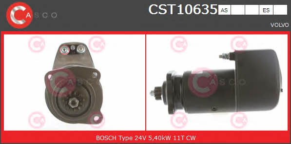 Casco CST10635ES Starter CST10635ES: Buy near me in Poland at 2407.PL - Good price!