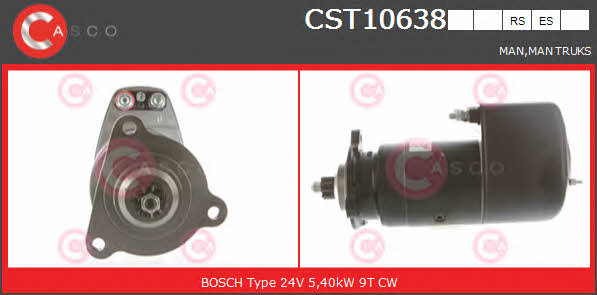 Casco CST10638RS Starter CST10638RS: Buy near me in Poland at 2407.PL - Good price!