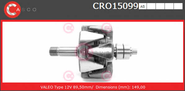Casco CRO15099AS Ротор генератора CRO15099AS: Отличная цена - Купить в Польше на 2407.PL!