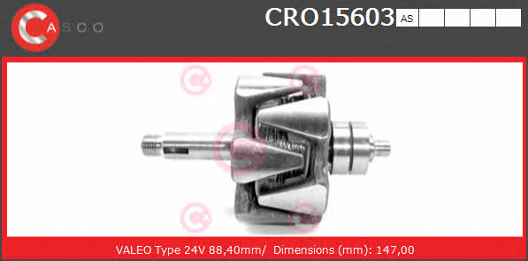Casco CRO15603AS Ротор генератора CRO15603AS: Отличная цена - Купить в Польше на 2407.PL!
