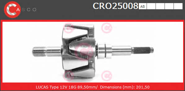 Casco CRO25008AS Rotor generator CRO25008AS: Buy near me in Poland at 2407.PL - Good price!