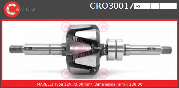 Casco CRO30017AS Rotor generator CRO30017AS: Buy near me in Poland at 2407.PL - Good price!