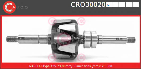 Casco CRO30020AS Rotor generator CRO30020AS: Buy near me in Poland at 2407.PL - Good price!