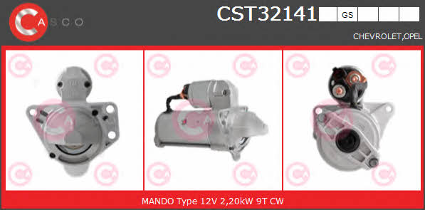 Casco CST32141GS Starter CST32141GS: Buy near me in Poland at 2407.PL - Good price!
