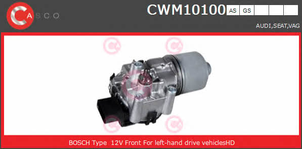 Casco CWM10100AS Мотор склоочисника CWM10100AS: Купити у Польщі - Добра ціна на 2407.PL!
