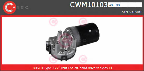 Casco CWM10103AS Wipe motor CWM10103AS: Buy near me at 2407.PL in Poland at an Affordable price!