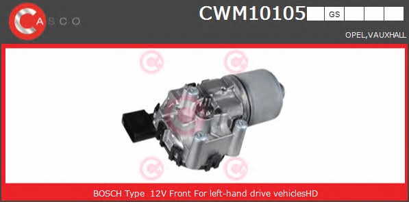 Casco CWM10105GS Wipe motor CWM10105GS: Buy near me in Poland at 2407.PL - Good price!