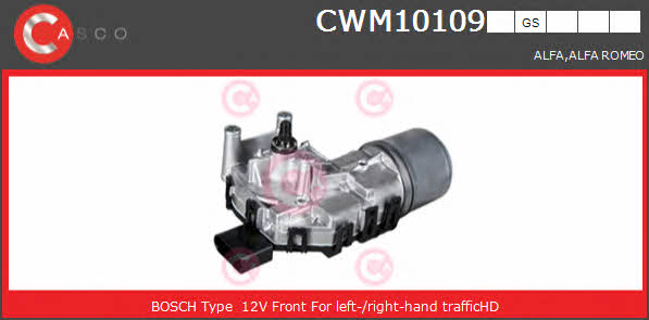 Casco CWM10109GS Silnik wycieraczki szyby CWM10109GS: Dobra cena w Polsce na 2407.PL - Kup Teraz!
