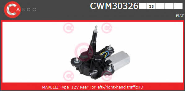Casco CWM30326GS Wipe motor CWM30326GS: Buy near me in Poland at 2407.PL - Good price!