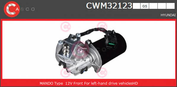 Casco CWM32123GS Silnik wycieraczki szyby CWM32123GS: Dobra cena w Polsce na 2407.PL - Kup Teraz!