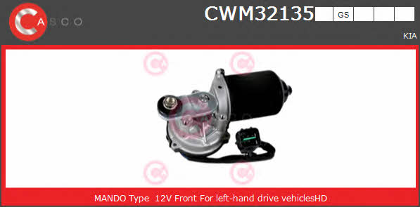 Casco CWM32135GS Silnik wycieraczki szyby CWM32135GS: Dobra cena w Polsce na 2407.PL - Kup Teraz!